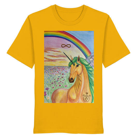 Das Brücken-Einhorn - Organic Shirt