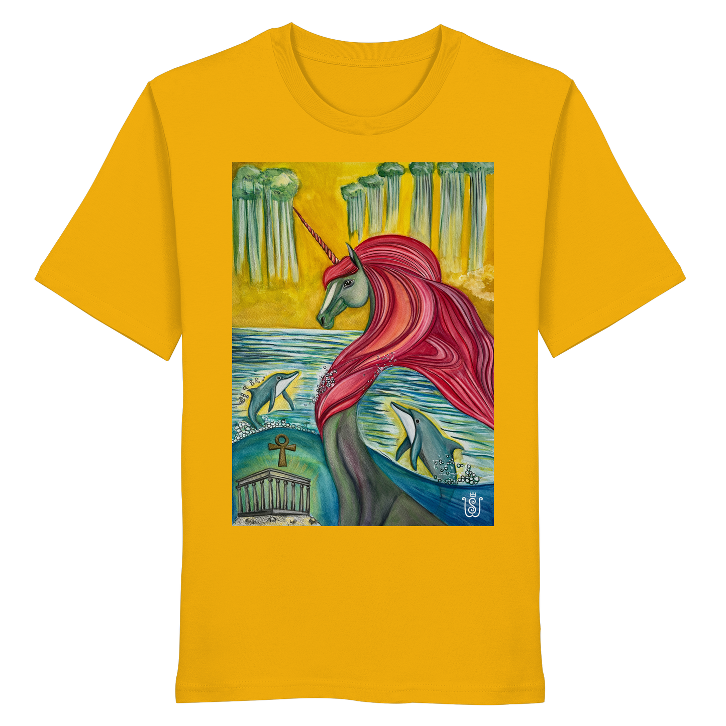 Das Seelenlicht-Einhorn - Organic Shirt