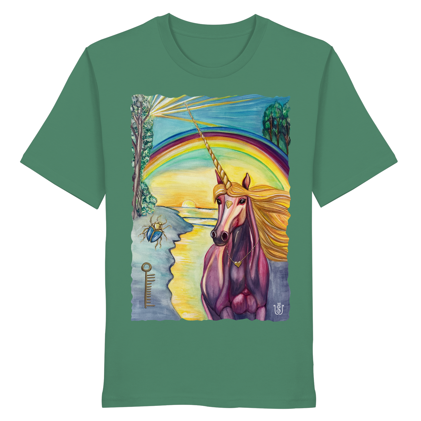 Das Einhorn der Bedingungslosen Liebe  - Organic Shirt