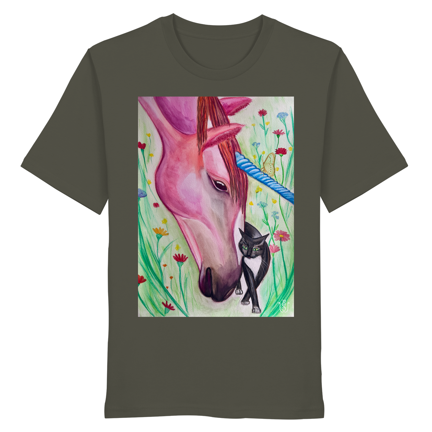Das Einhorn des Mitgefühls - Organic Shirt
