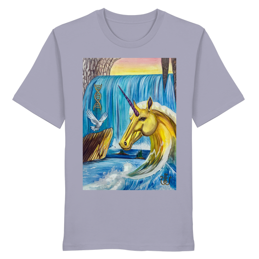 Das Quelle-Einhorn - Organic Shirt