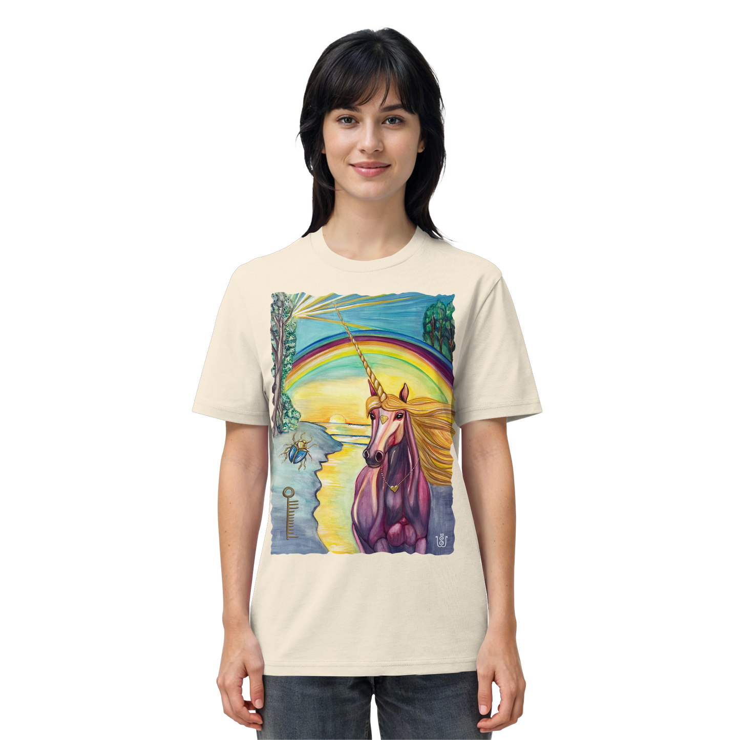 Das Einhorn der Bedingungslosen Liebe  - Organic Shirt