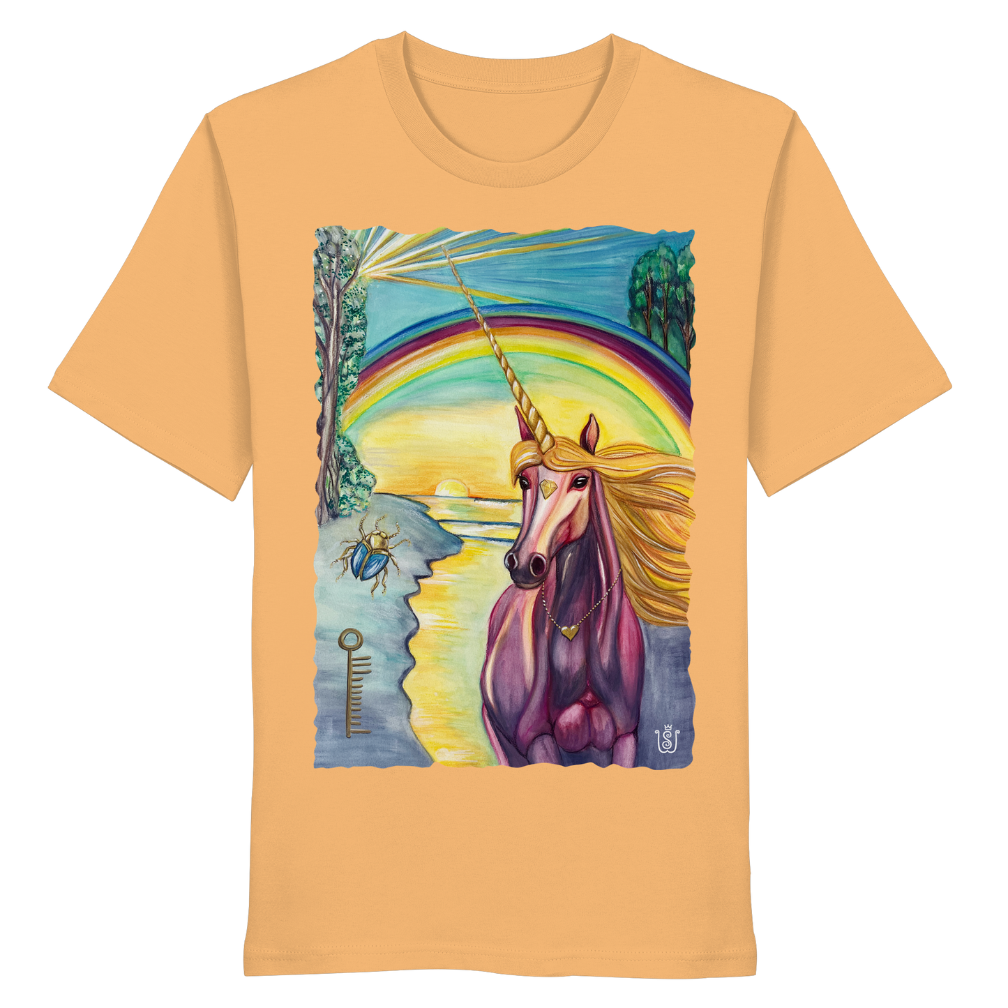 Das Einhorn der Bedingungslosen Liebe  - Organic Shirt