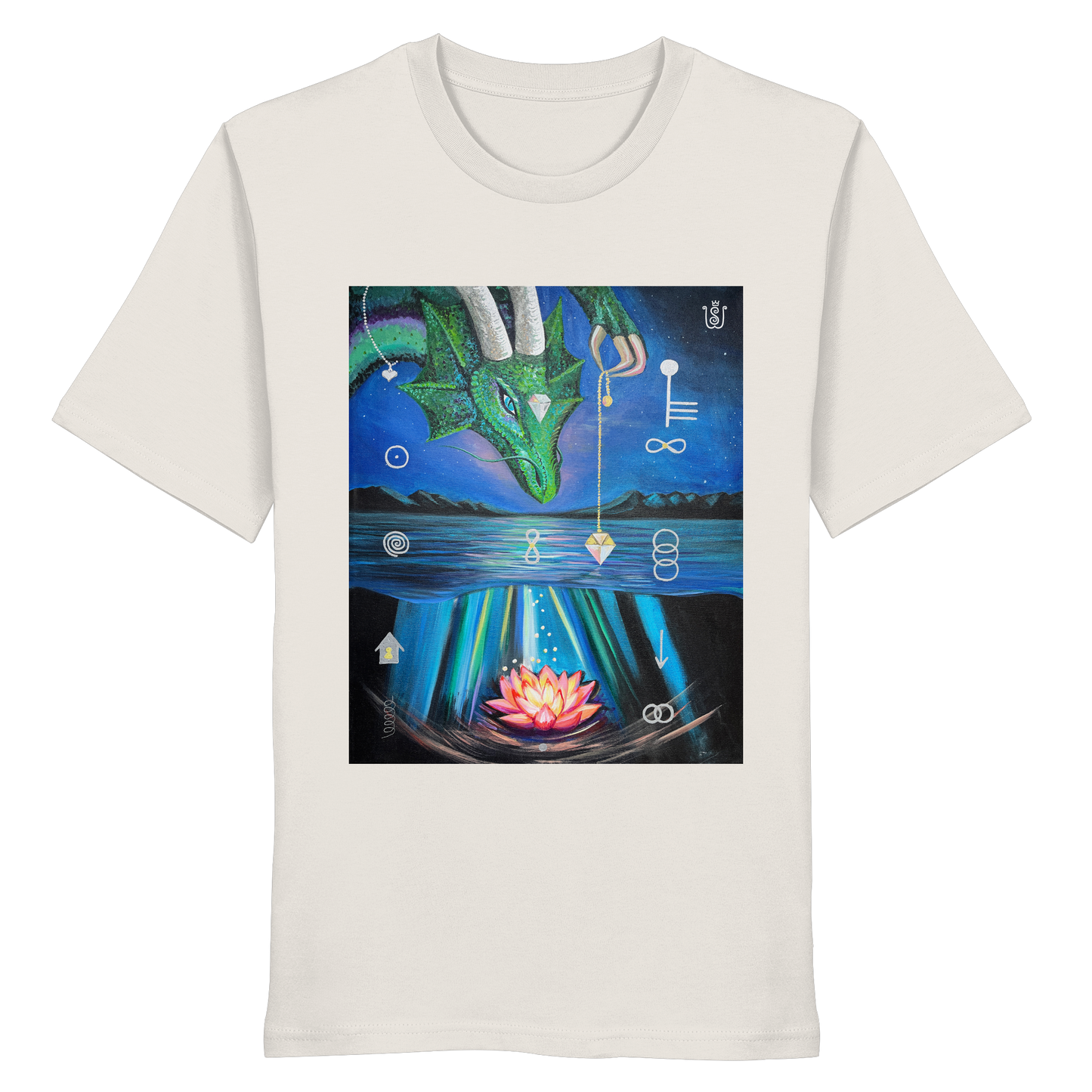 Zeitenwende-Drache  - Organic Shirt