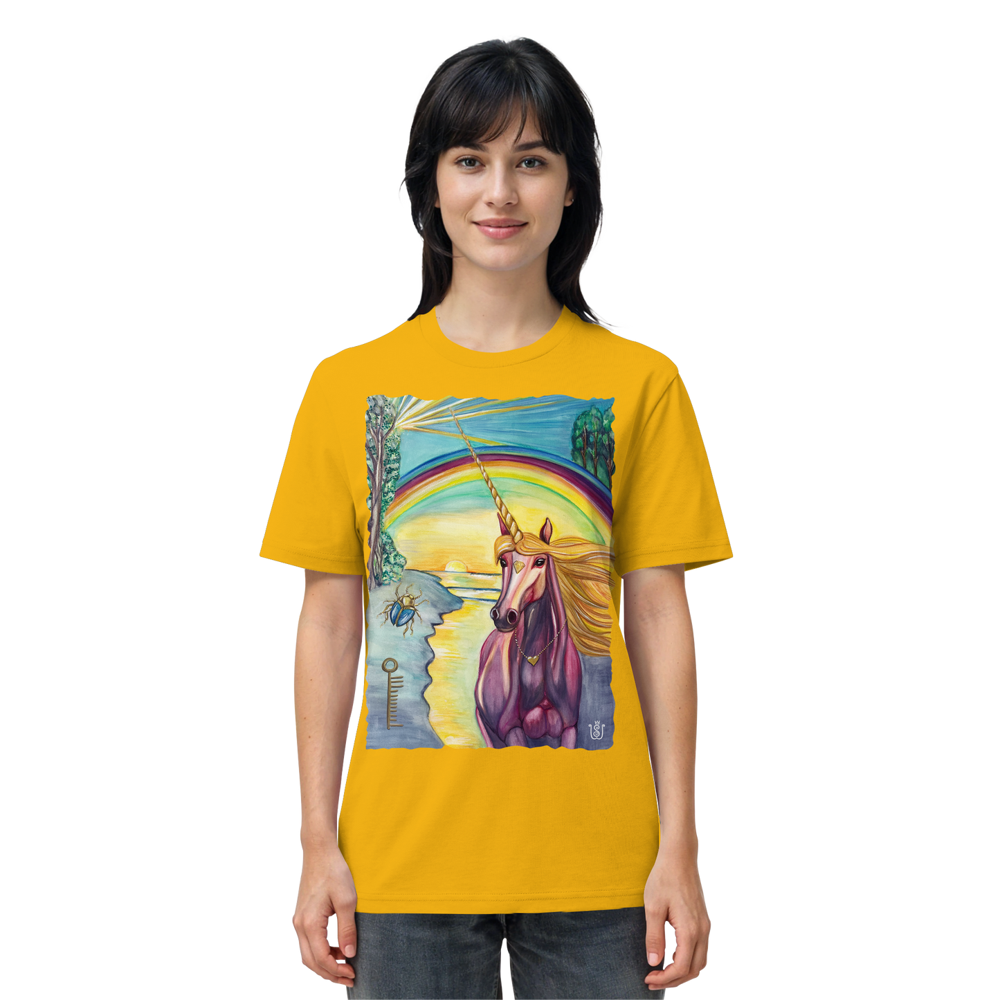 Das Einhorn der Bedingungslosen Liebe  - Organic Shirt
