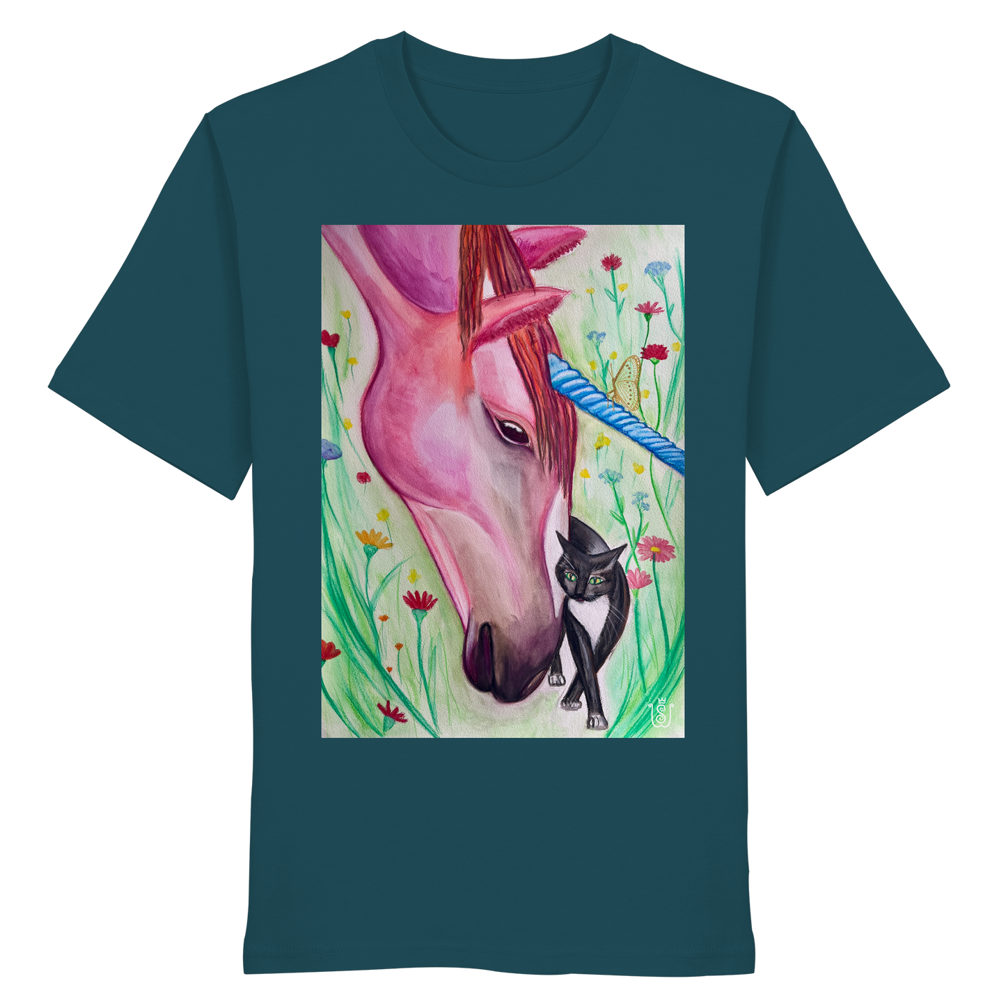 Das Einhorn des Mitgefühls - Organic Shirt