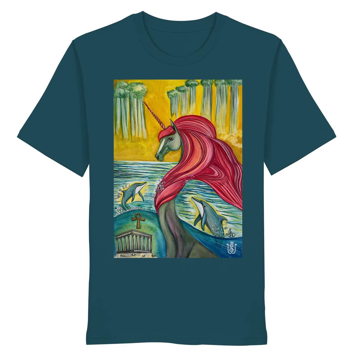 Das Seelenlicht-Einhorn - Organic Shirt