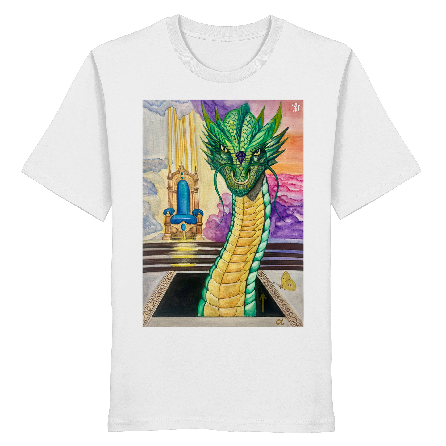 Der Auferstehungs-Drache - Organic Shirt